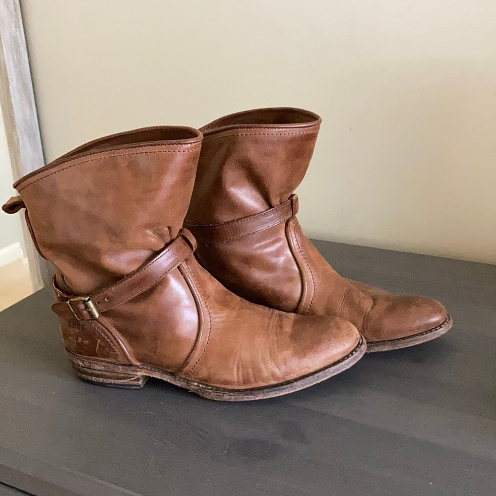 Frye bootie, genuine leather, awesome boot